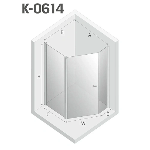 Душевой уголок NEW TRENDY NEW SOLEO BLACK 100x80x195 K-0614 (черный) Душевой уголок NEW TRENDY NEW SOLEO BLACK 100x80x195 K-0614 (черный)