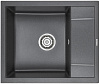 Картинка анонса товара «кухонная мойка paulmark optimum pm216050-dg графит 600х500 мм»