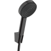 Картинка анонса товара «душевой гарнитур hansgrohe pulsify105 1jet, шланг 125 см, 24301670, матовый черный»