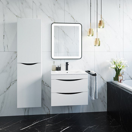 Тумба с раковиной IDDIS Cloud 80 подвесная белая (CLO80W0i95K) Тумба с раковиной IDDIS Cloud 80 подвесная белая (CLO80W0i95K)