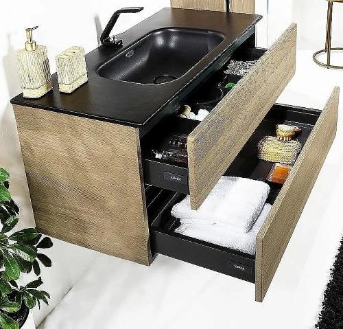 Тумба под раковину Armadi Art VALLESSI 100 Дуб светлый матовый фактурный 837-100-L Тумба под раковину Armadi Art VALLESSI 100 Дуб светлый матовый фактурный 837-100-L