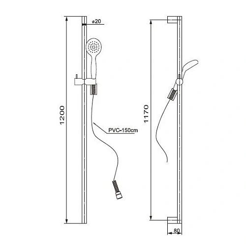 Смеситель для раковины Paini Creta 42CR205CAKM без донного клапана Смеситель для раковины Paini Creta 42CR205CAKM без донного клапана