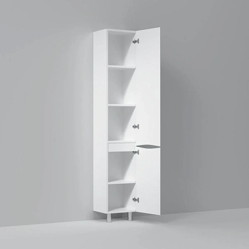 Шкаф-пенал AM.PM Like M80CSR0356WG напольный, правый, 35 см, белый Шкаф-пенал AM.PM Like M80CSR0356WG напольный, правый, 35 см, белый