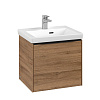 Картинка анонса товара «тумба под раковину villeroy &amp; boch subway 3.0 oak kansas / oak kansas c58001rh»