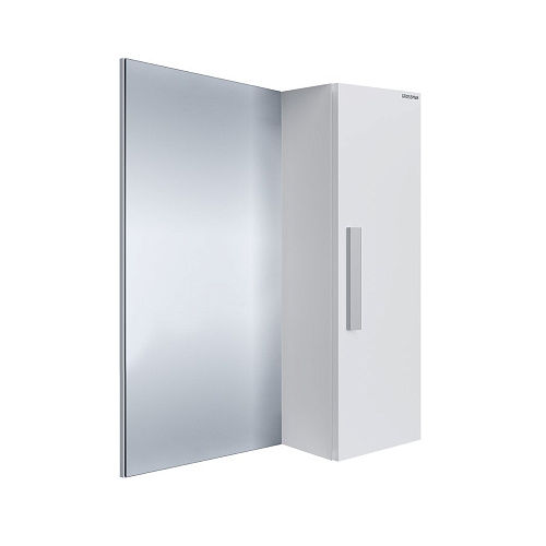 Зеркальный шкаф GROSSMAN НЕО-80 см универсальный белый 80x66,6 208024-1K Зеркальный шкаф GROSSMAN НЕО-80 см универсальный белый 80x66,6 208024-1K