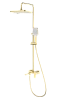 Душевая система Splenka S01.24.03, золотой сатин
