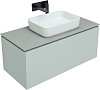 Картинка анонса товара «тумба под раковину allen brau infinity 1.21004.pwm 100 рapyrus white matt»