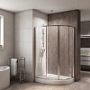 Душевой уголок BelBagno DUE-RH-2-100/80-C-Cr 100x80 см, профиль хром, стекло прозрачное Душевой уголок BelBagno DUE-RH-2-100/80-C-Cr 100x80 см, профиль хром, стекло прозрачное