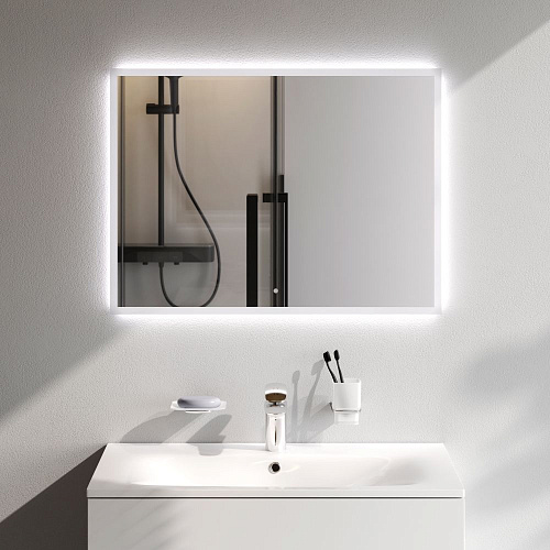 Зеркало AM.PM Spirit V2.0 M71AMOX0801SA с LED-подсветкой и системой антизапотевания, сенсор, 80 см Зеркало AM.PM Spirit V2.0 M71AMOX0801SA с LED-подсветкой и системой антизапотевания, сенсор, 80 см
