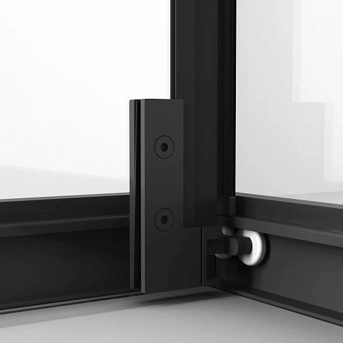 Душевой уголок Niagara Nova NG-6833-34BLACK (90x90x195) квадратная, раздвижная, черный матовый, стекло прозрачное Душевой уголок Niagara Nova NG-6833-34BLACK (90x90x195) квадратная, раздвижная, черный матовый, стекло прозрачное