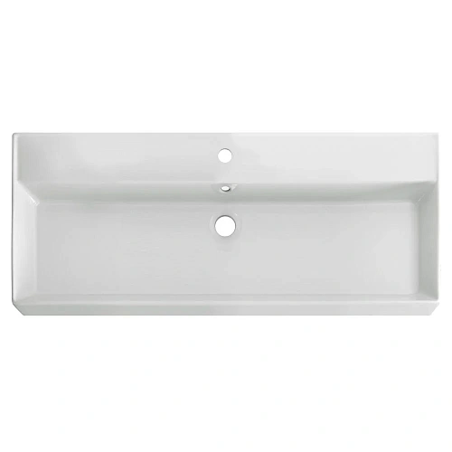 Раковина CEZARES CZR-MIL-100-LVB белый 1000x465 керамика Раковина CEZARES CZR-MIL-100-LVB белый 1000x465 керамика