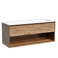 Картинка анонса товара «тумба под раковину sancos marmi 1.0 mr1.0120ech 1195х445х520 дуб чарльстон, подвесная»