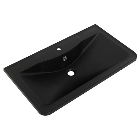 Раковина BelBagno BB800/455-LV-ART-ALR-NERO черная матовая 800x455 Раковина BelBagno BB800/455-LV-ART-ALR-NERO черная матовая 800x455
