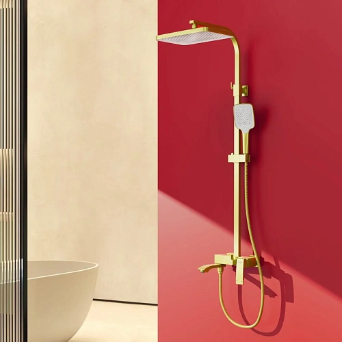 Душевая система Raglo R01.24.03, золотой сатин Душевая система Raglo R01.24.03, золотой сатин