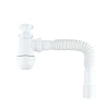 Сифон для раковины IDDIS Optima Home (900B000010VD) 1.1/4x40мм, с гофротрубой 40/50мм