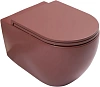 Унитаз подвесной Allen Brau Reality 4.32015.BD сиденье с микролифт бордо