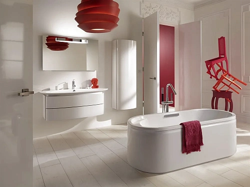 Смеситель для раковины Jacob Delafon Purist E14402-4A-CP с донным клапаном Смеситель для раковины Jacob Delafon Purist E14402-4A-CP с донным клапаном