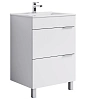 Тумба под раковину AQWELLA Brig 60см Br.01.06/2/W напольная, белая