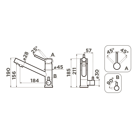 Смеситель для кухни Omoikiri Tonami-PL 4994062 Смеситель для кухни Omoikiri Tonami-PL 4994062