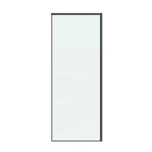 Боковая стенка GROSSMAN Galaxy 200.K33.01.80.42.00 (80x195) графит сатин, стекло прозрачное Боковая стенка GROSSMAN Galaxy 200.K33.01.80.42.00 (80x195) графит сатин, стекло прозрачное