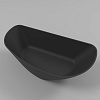 Картинка анонса товара «ванна из искусственного камня whitecross topaz 170x80 (черный мат) искусственный камень 0212.170080. 0212.170080.201»