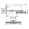 Верхний душ Hansgrohe Rainmaker Select 460 2jet 24005400 Верхний душ Hansgrohe Rainmaker Select 460 2jet 24005400