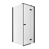 Душевой уголок NEW TRENDY REFLEXA BLACK R 100x110x200 EXK-1339/EXK-0298 (черный) Душевой уголок NEW TRENDY REFLEXA BLACK R 100x110x200 EXK-1339/EXK-0298 (черный)