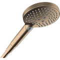 Душевая лейка Hansgrohe Raindance Select S 120 3jet 26014140, шлифованная бронза Душевая лейка Hansgrohe Raindance Select S 120 3jet 26014140, шлифованная бронза