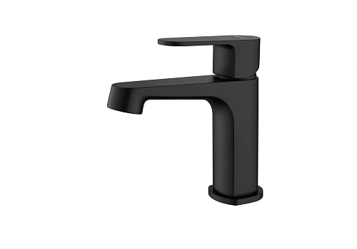 Смеситель для раковины Aquatek ОБЕРОН AQ1210MB Черный матовый Смеситель для раковины Aquatek ОБЕРОН AQ1210MB Черный матовый