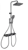 Душевая система Wonzon &amp; Woghand с термостатом, темный графит (WW-B4161-BGG)