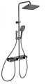 Душевая система Wonzon & Woghand с термостатом, темный графит (WW-B4161-BGG) Душевая система Wonzon & Woghand с термостатом, темный графит (WW-B4161-BGG)