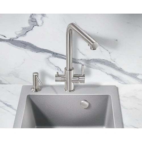 Смеситель для кухни Milacio Ultra ( MCU.553.SS ) нержавеющая сталь Смеситель для кухни Milacio Ultra ( MCU.553.SS ) нержавеющая сталь