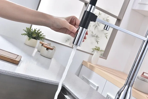 Смеситель для кухни Paulmark Magneto One хром Ma213188-CR Смеситель для кухни Paulmark Magneto One хром Ma213188-CR