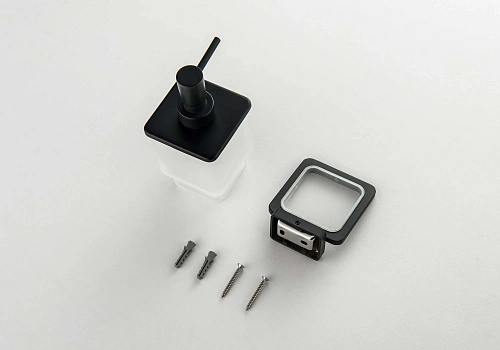 Дозатор жидкого мыла Aquatek ЛИБРА AQ4305MB черный матовый Дозатор жидкого мыла Aquatek ЛИБРА AQ4305MB черный матовый