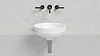 Картинка анонса товара «раковина salini marea 03 1802203m 415x415 полувстраиваемая s-stone»
