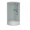Картинка анонса товара «душевая кабина frank f409/2 white белый профиль 90x90 131009»