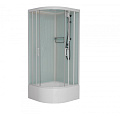 Душевая кабина Frank F409/2 М White белый профиль матовое стекло 90x90 20032 Душевая кабина Frank F409/2 М White белый профиль матовое стекло 90x90 20032