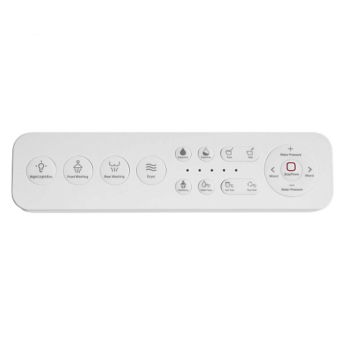 Унитаз SMART ABBER Bequem AC1119S с функией биде белый с крышкой микролифт Унитаз SMART ABBER Bequem AC1119S с функией биде белый с крышкой микролифт