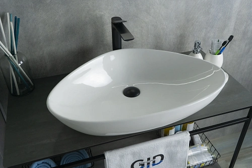 Раковина Gid N9062 51117 накладная белая 66.5x44x15 Раковина Gid N9062 51117 накладная белая 66.5x44x15