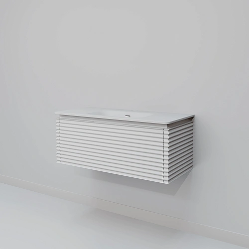 Тумба с раковиной ArtDecco Jacqueline 100 AJC10W34S100 белый Тумба с раковиной ArtDecco Jacqueline 100 AJC10W34S100 белый