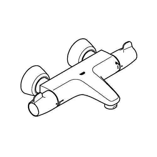 Смеситель для ванны GROHE Grohtherm Special, хром (34665000) термостатический Смеситель для ванны GROHE Grohtherm Special, хром (34665000) термостатический