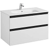 Тумба под раковину Roca Domi 80 белый глянец 2 ящика A857459806