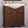 Тумба под раковину Opadiris Риспекто 80, орех антикварный (под раковину Классик 80) 00-00006025 Тумба под раковину Opadiris Риспекто 80, орех антикварный (под раковину Классик 80) 00-00006025
