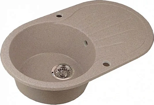 Кухонная мойка Aquaton Паола, 1A714032PA110, розовая Кухонная мойка Aquaton Паола, 1A714032PA110, розовая