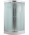 Детальная картинка товара «душевая кабина timo comfort t-8809 fabric glass 90x90x220»