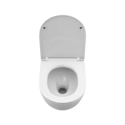 Унитаз подвесной BelBagno UNO-TOR BB5177CH-TOR/SC безободковый c сиденьем Унитаз подвесной BelBagno UNO-TOR BB5177CH-TOR/SC безободковый c сиденьем