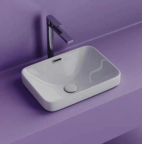 Раковина Ceramica Nova Element CN6078 встраиваемая сверху 460x330x170 мм белый Раковина Ceramica Nova Element CN6078 встраиваемая сверху 460x330x170 мм белый