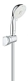 Душевой гарнитур GROHE Tempesta New Rustic IV 27805001 с регулируемым держателем, 9,5 л/мин, хром Душевой гарнитур GROHE Tempesta New Rustic IV 27805001 с регулируемым держателем, 9,5 л/мин, хром