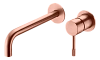 Смеситель для раковины Boheme Uno 465-CB встраиваемый, Copper Brushed Смеситель для раковины Boheme Uno 465-CB встраиваемый, Copper Brushed