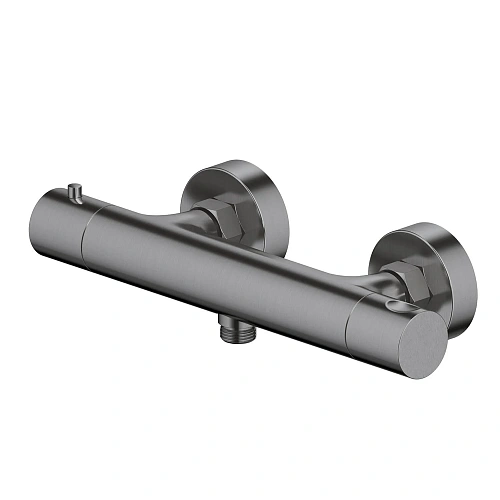 Смеситель для душа Aquatek Европа AQ1363BGM черный хром шлифованный, встраиваемый Смеситель для душа Aquatek Европа AQ1363BGM черный хром шлифованный, встраиваемый